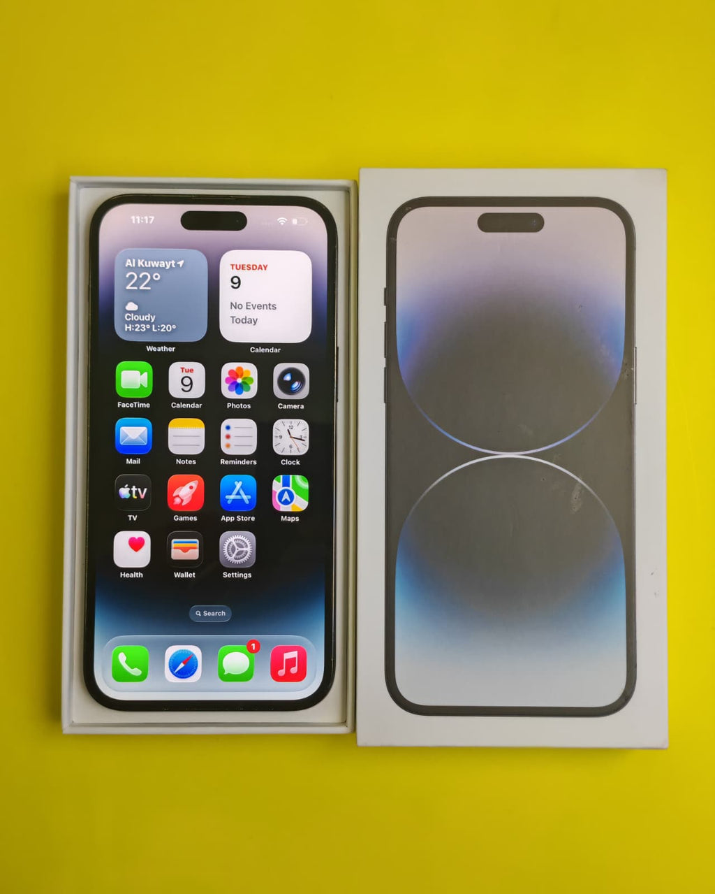 iPhone 14 Pro Max 128GB Space Black Battery 85% Used New