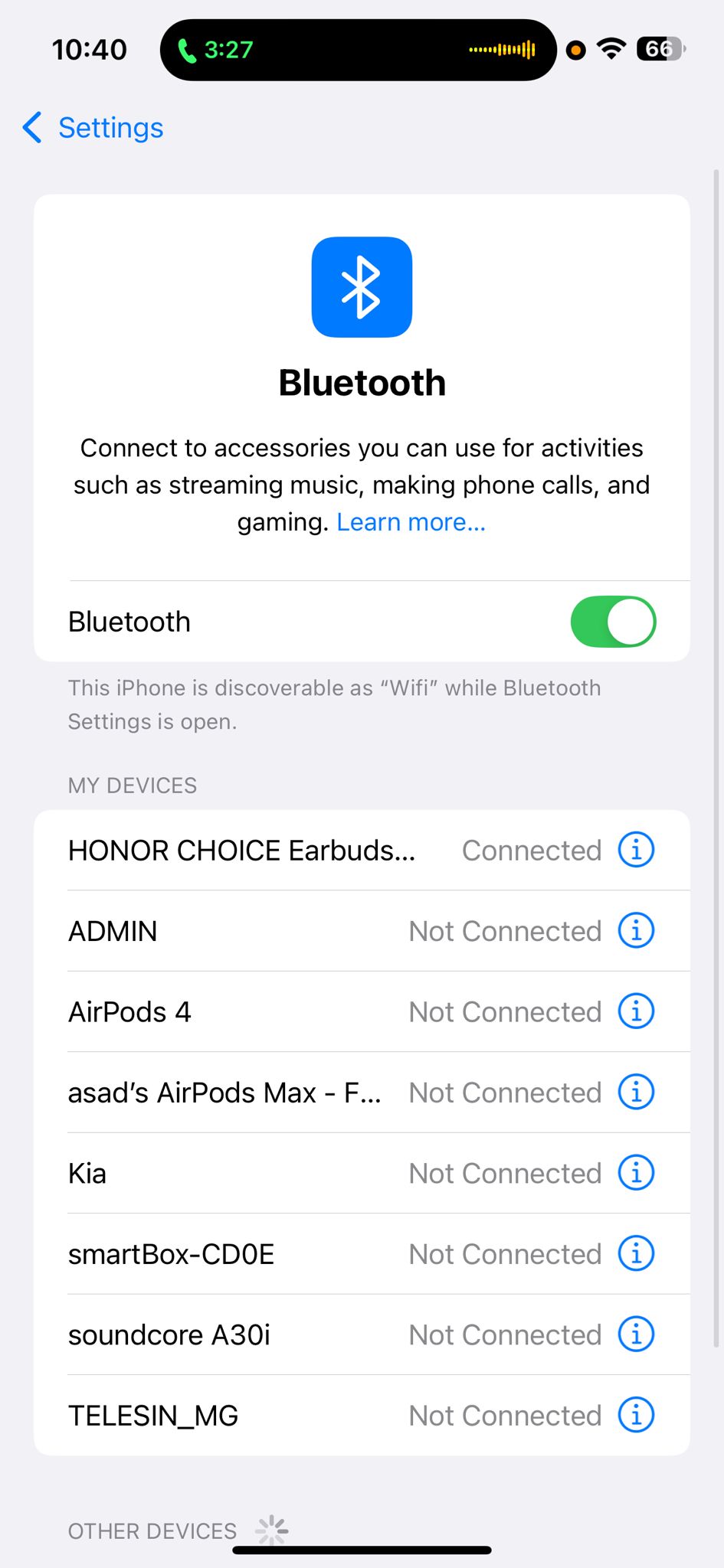 Apple AirPods Max – Active Noise Cancellation – Pink – (MGYM3AM/A)