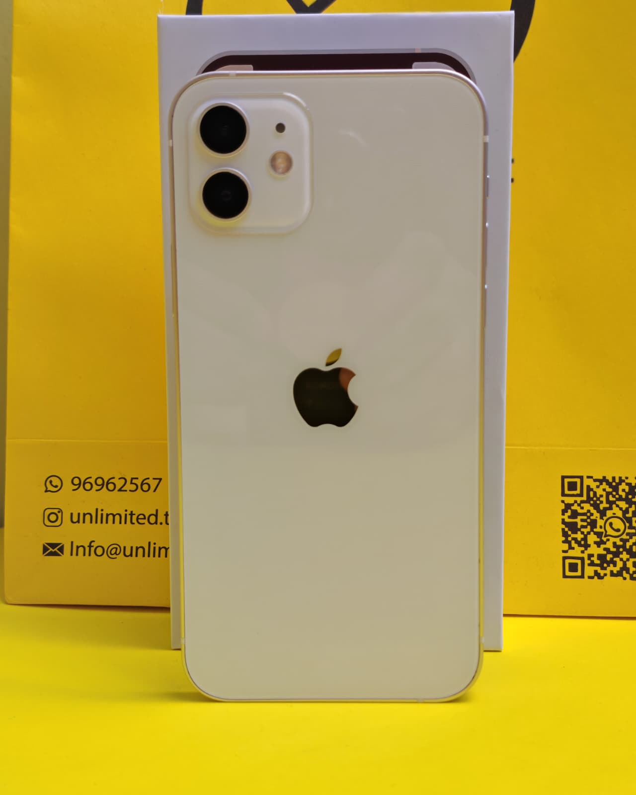iPhone 12 128GB White – Battery 78% Used Like New