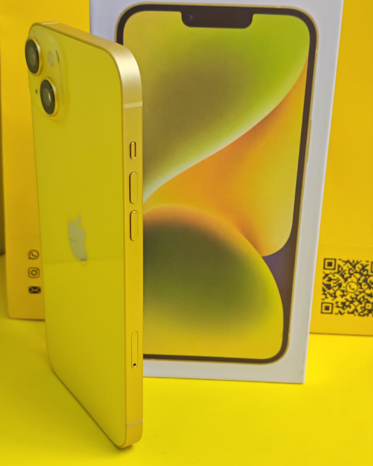 iPhone 14 Plus 128GB Yellow – Battery 86% Used Like New