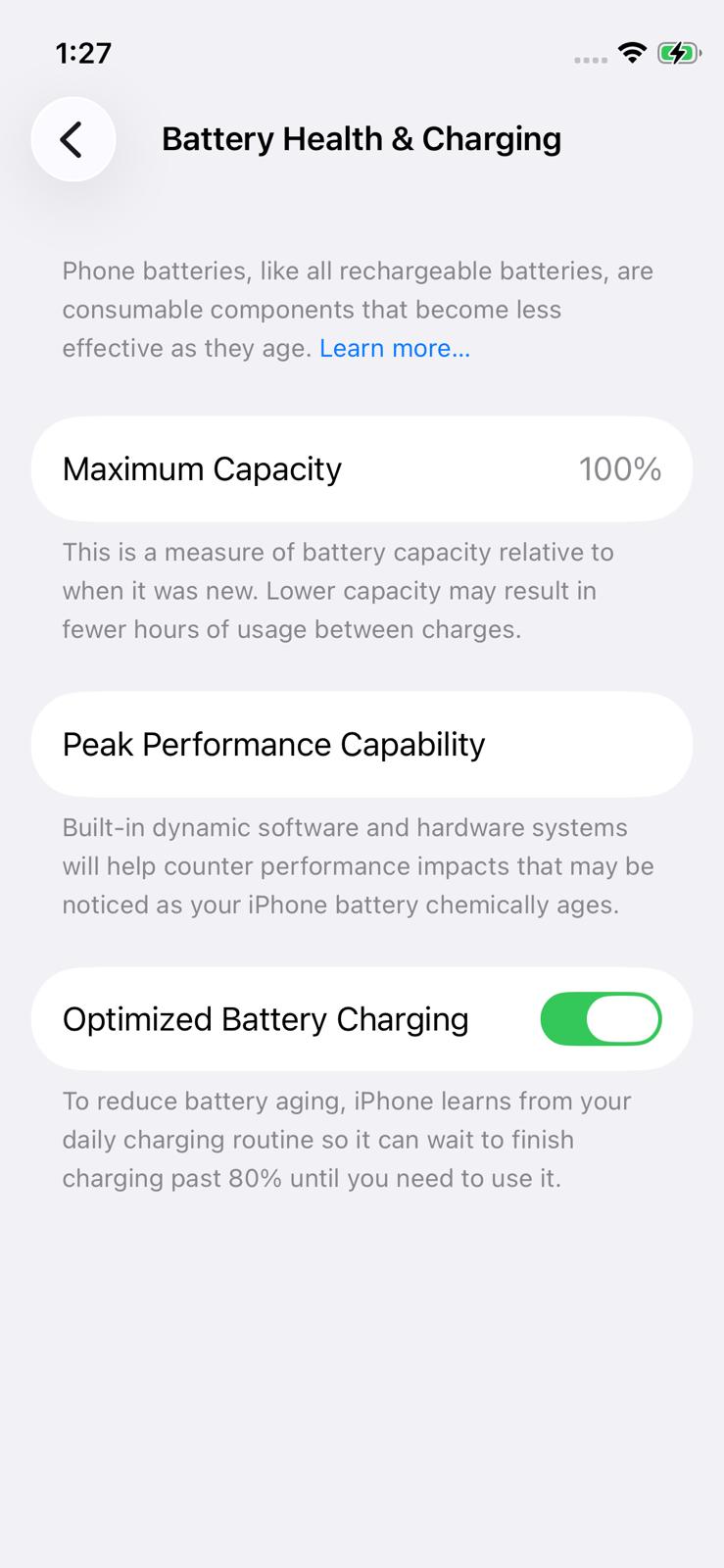 iPhone 12 Mini 128GB Blue – Battery 100% Used Like New