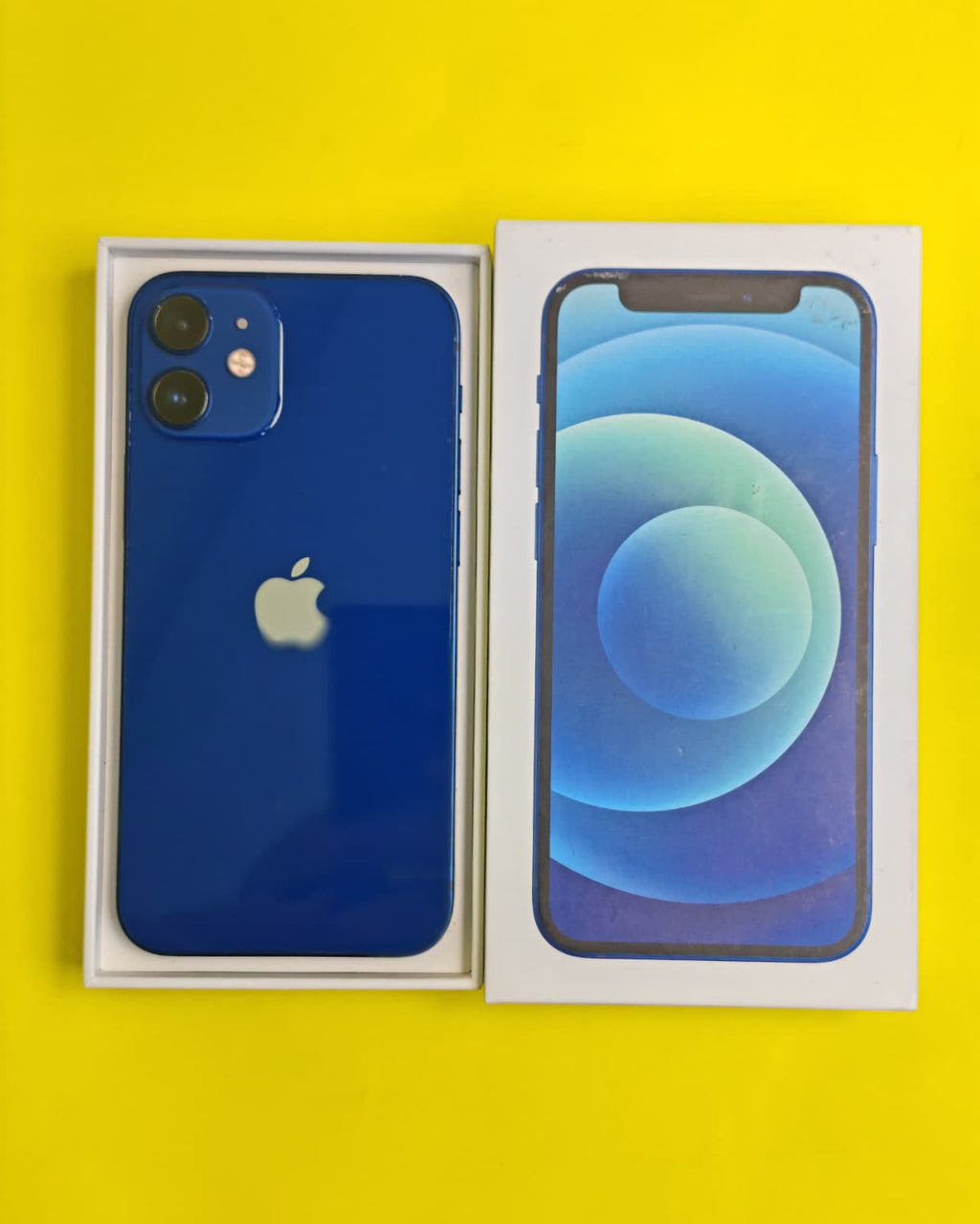 iPhone 12 Mini 128GB Blue – Battery 100% Used Like New