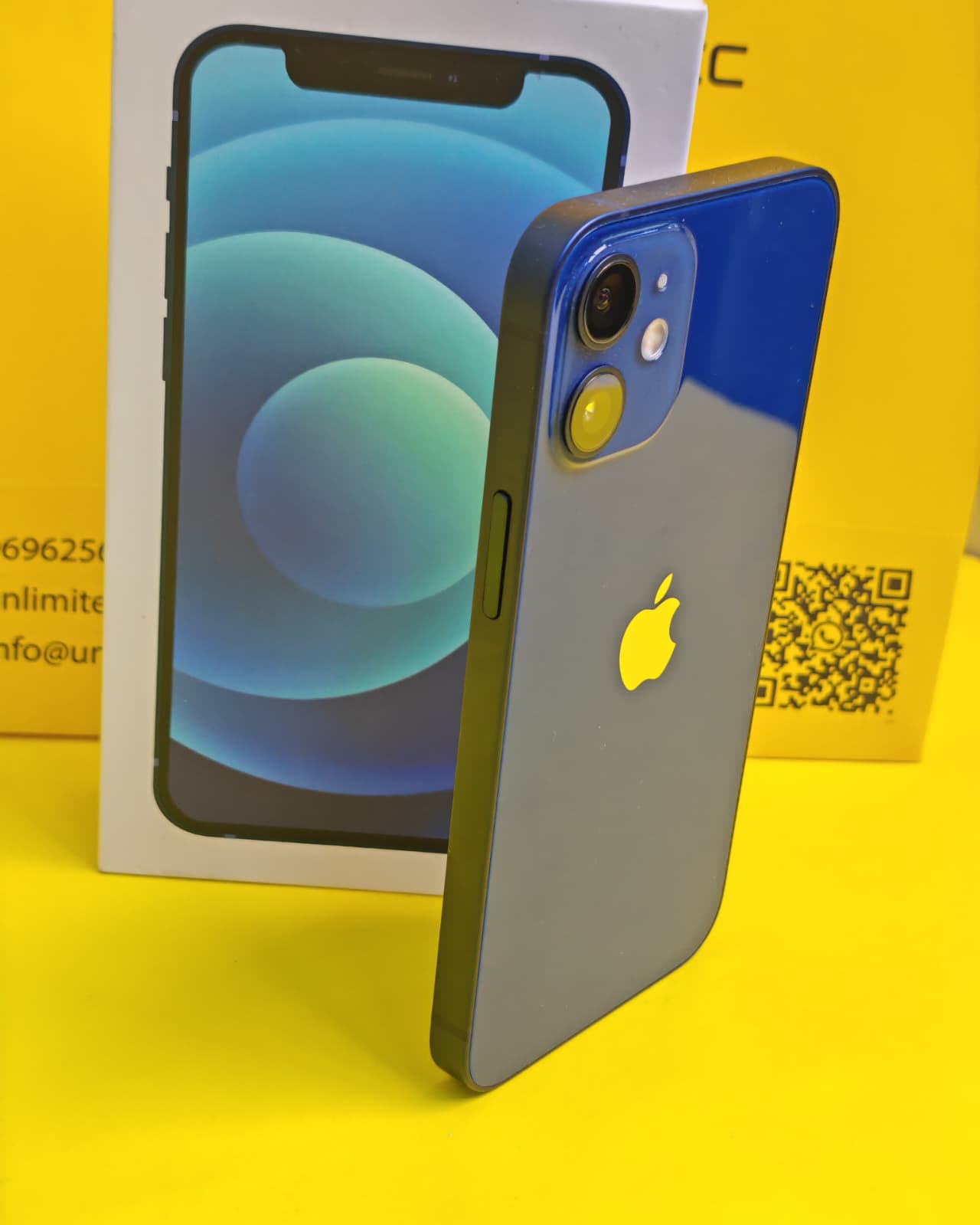 iPhone 12 Mini 128GB Blue – Battery 73% Used Like New