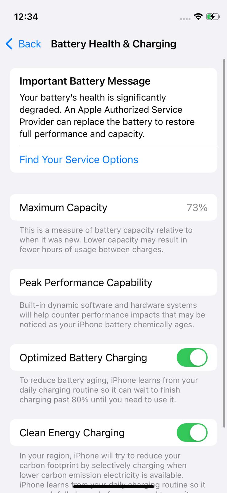 iPhone 12 Mini 128GB Blue – Battery 73% Used Like New