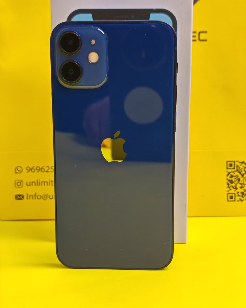 iPhone 12 Mini 128GB Blue – Battery 73% Used Like New