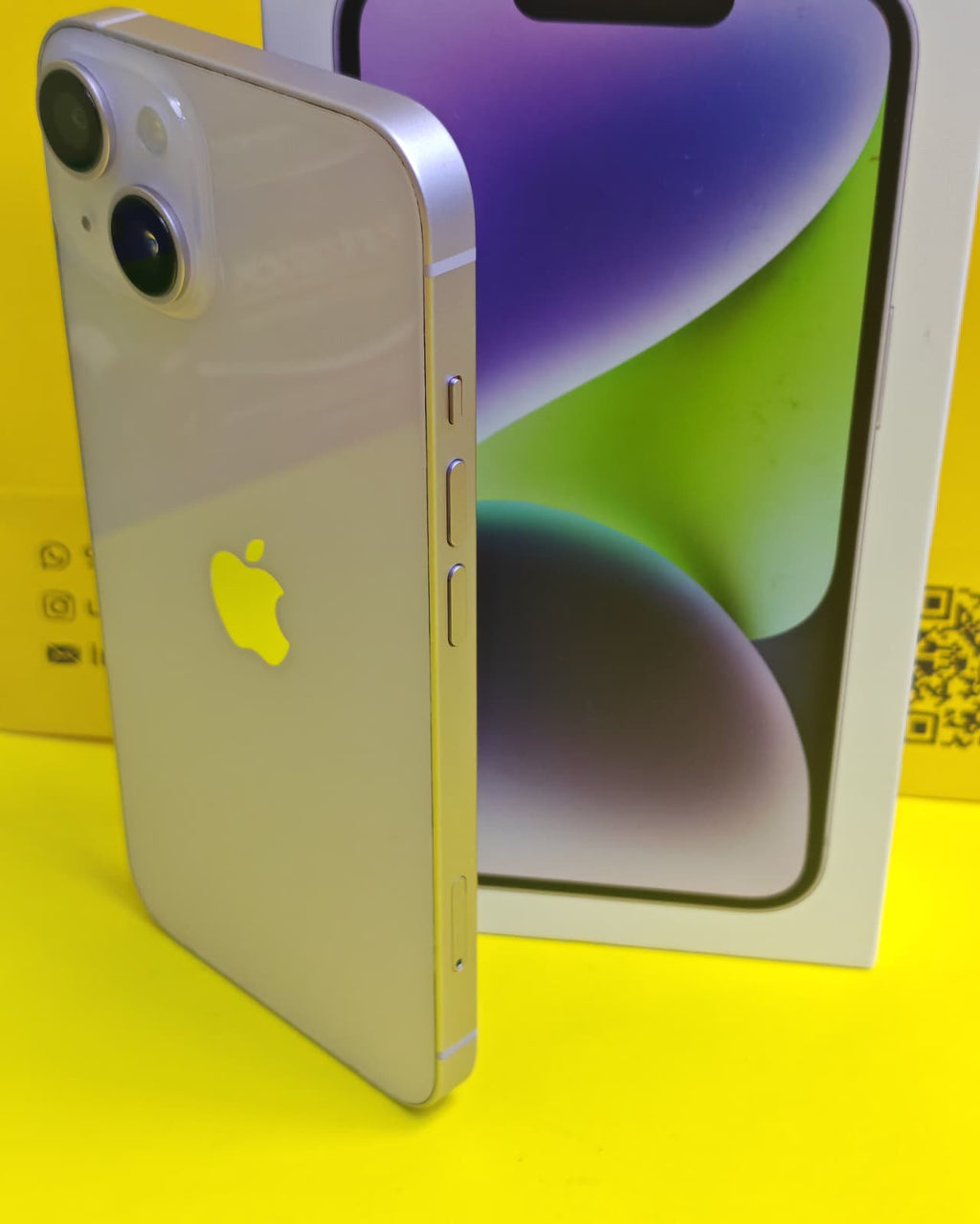 iPhone 14 128GB Purple – Battery 86% Used Like New