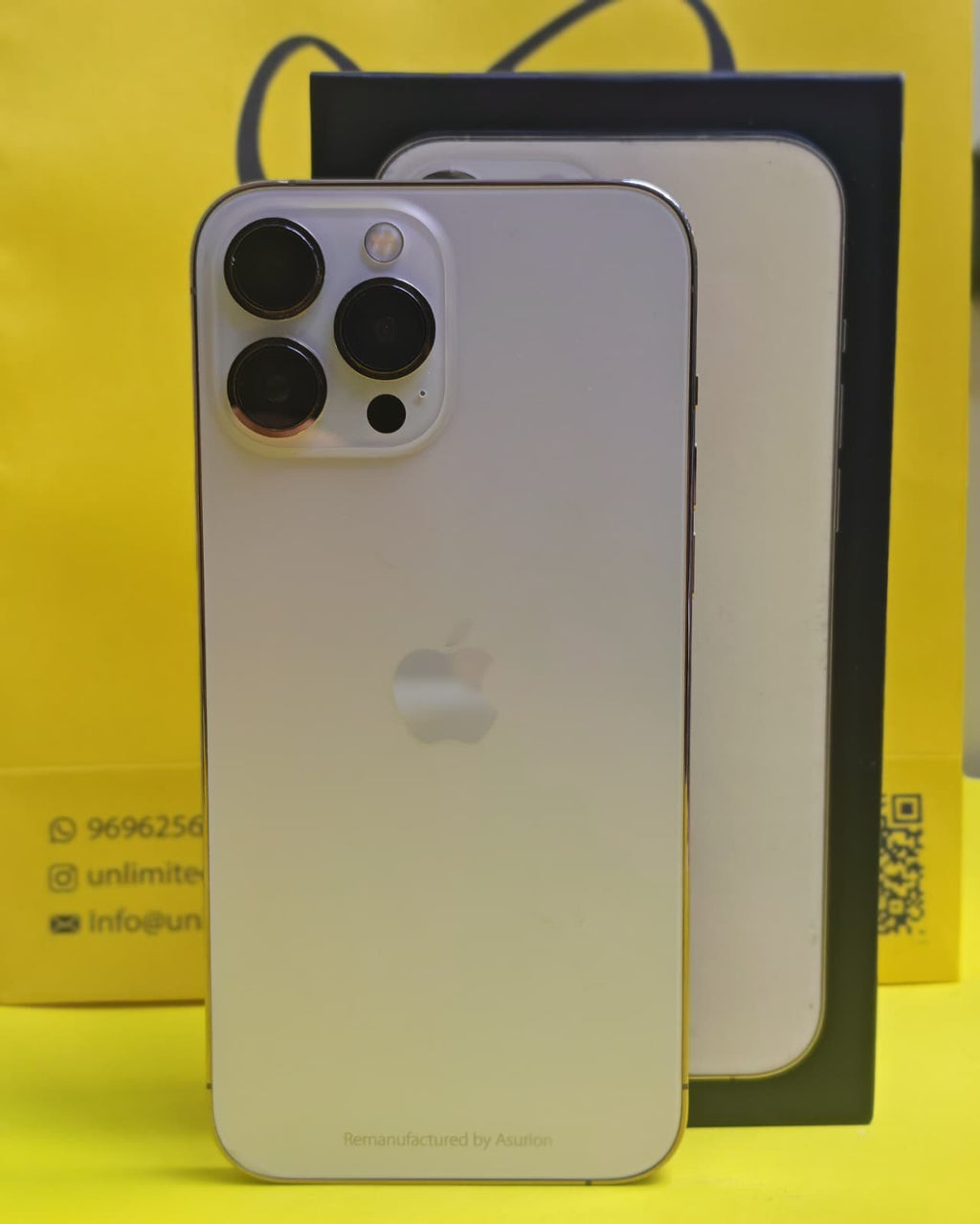 iPhone 13 Pro Max 128GB Gold – Battery 79% Used Like New