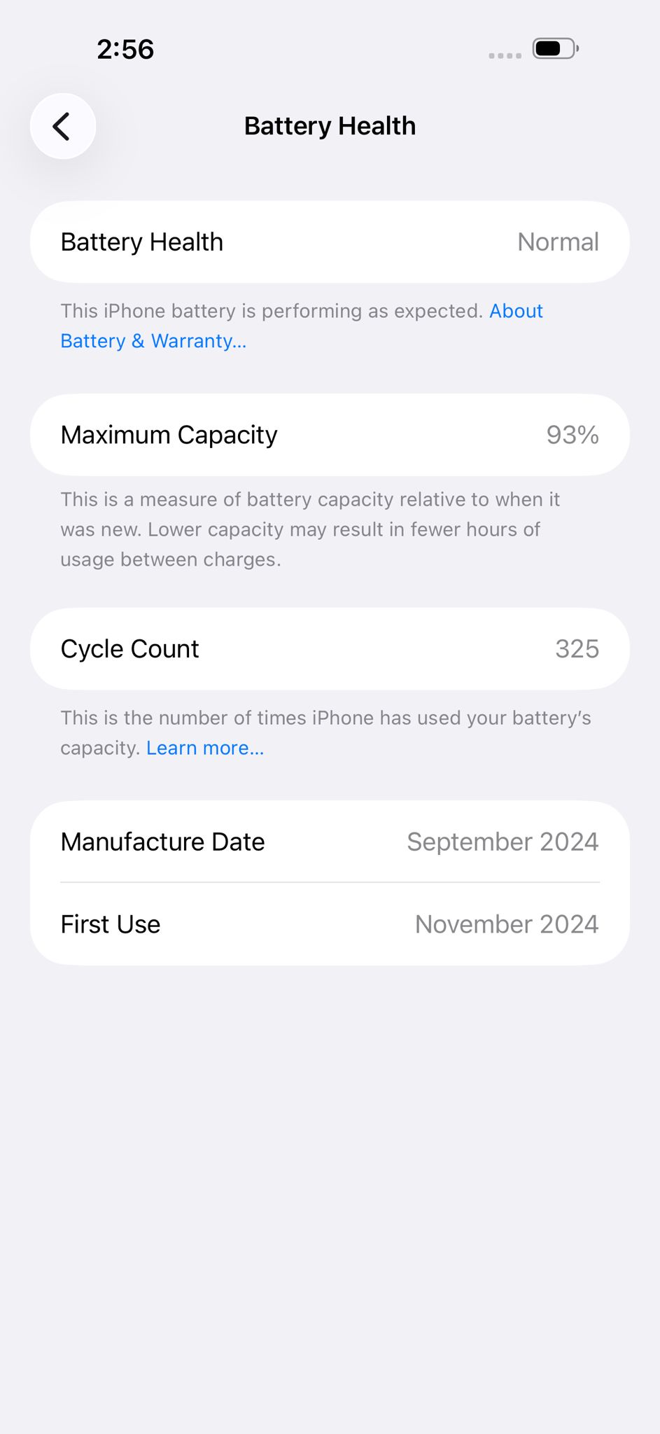 iPhone 16 Pro Max 256GB Desert Titanium – Battery 93% Used Like New