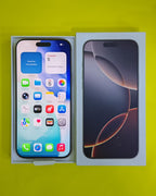 iPhone 16 Pro Max 256GB Desert Titanium – Battery 93% Used Like New
