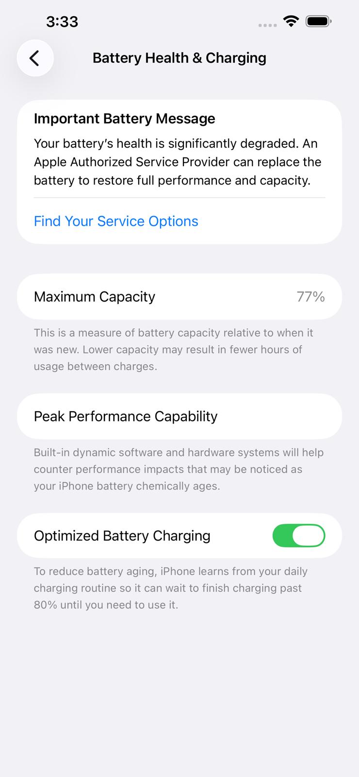 iPhone 13 Pro Max 256GB Sierra Blue – Battery 77% – Used Like New