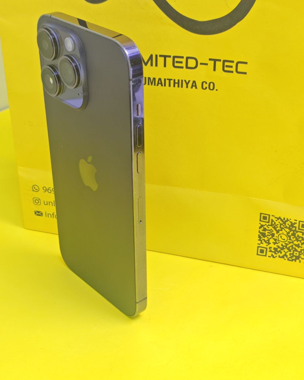 iPhone 14 Pro Max 256GB Purple – Battery 100% Used Clean