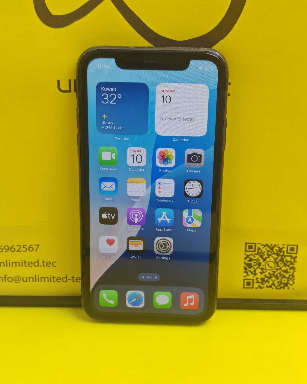iPhone 11 128GB Black 75% used original