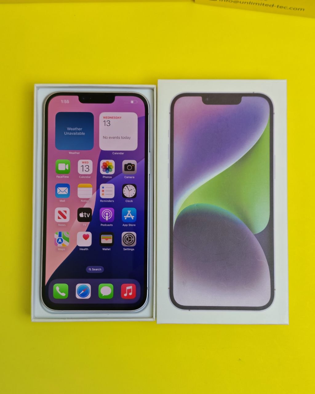 iPhone 14 Plus 128GB Purple – Battery 86% Used Like New