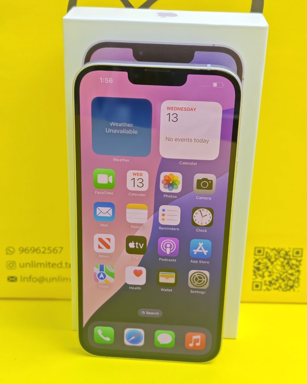 iPhone 14 Plus 128GB Purple – Battery 86% Used Like New