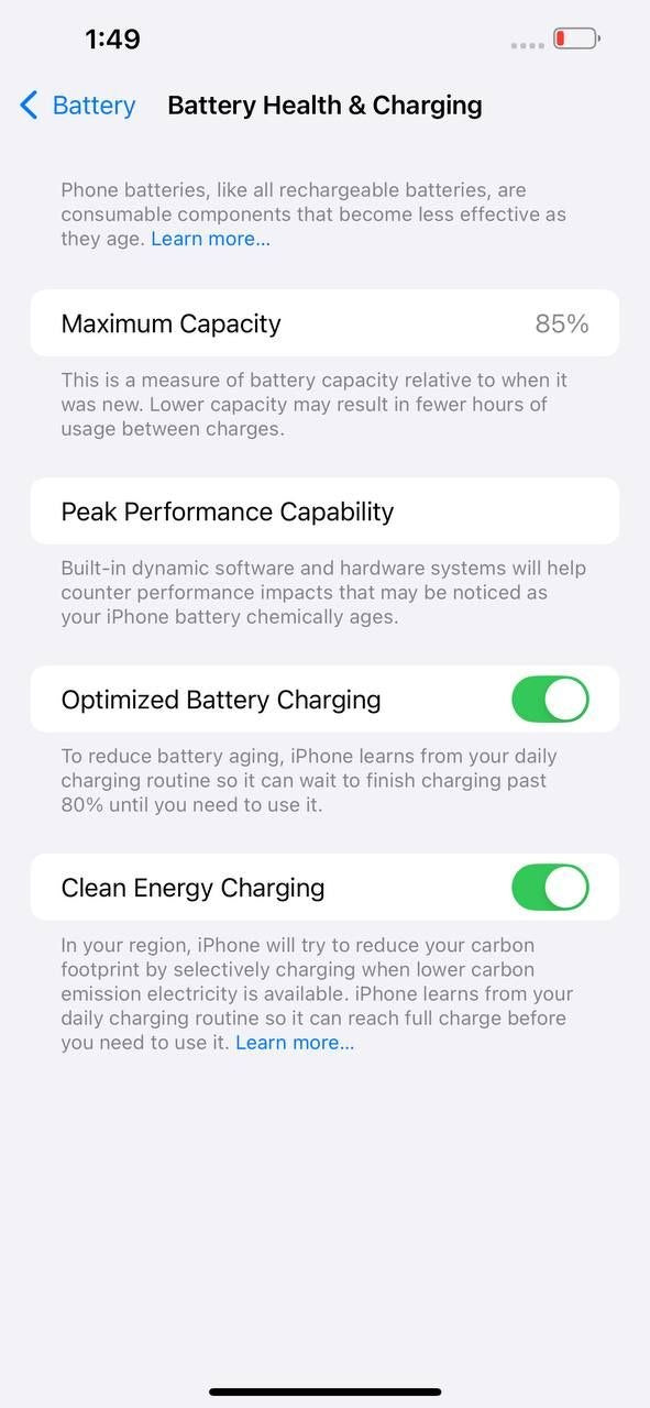 iPhone 14 Plus 128GB Blue – Battery 85% Used Like New