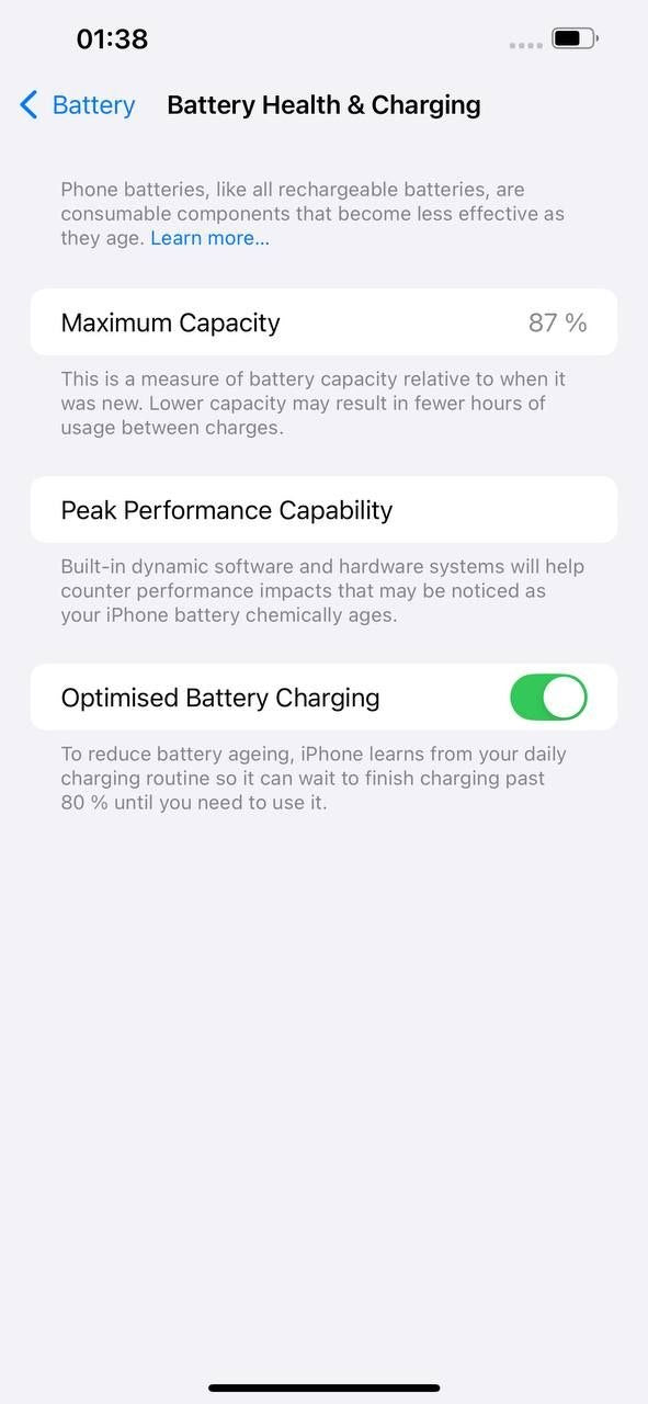 iPhone 14 Plus 128GB Starlight – Battery 85% Used Like New
