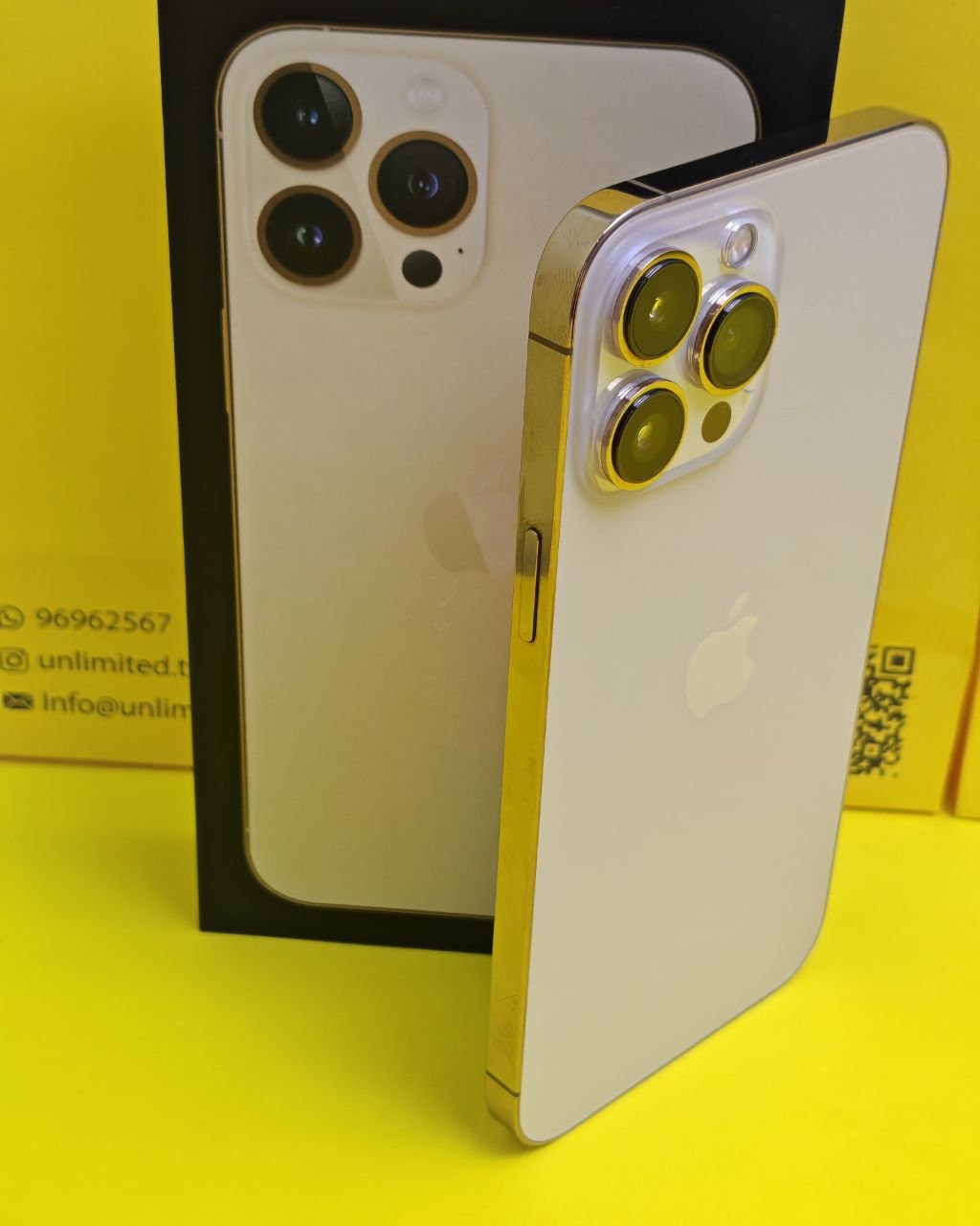 iPhone 13 Pro Max 256GB Gold – Battery 85% Used Like New