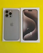 iPhone 15 Pro Max 256GB Natural Titanium – Battery 89% Used Like New