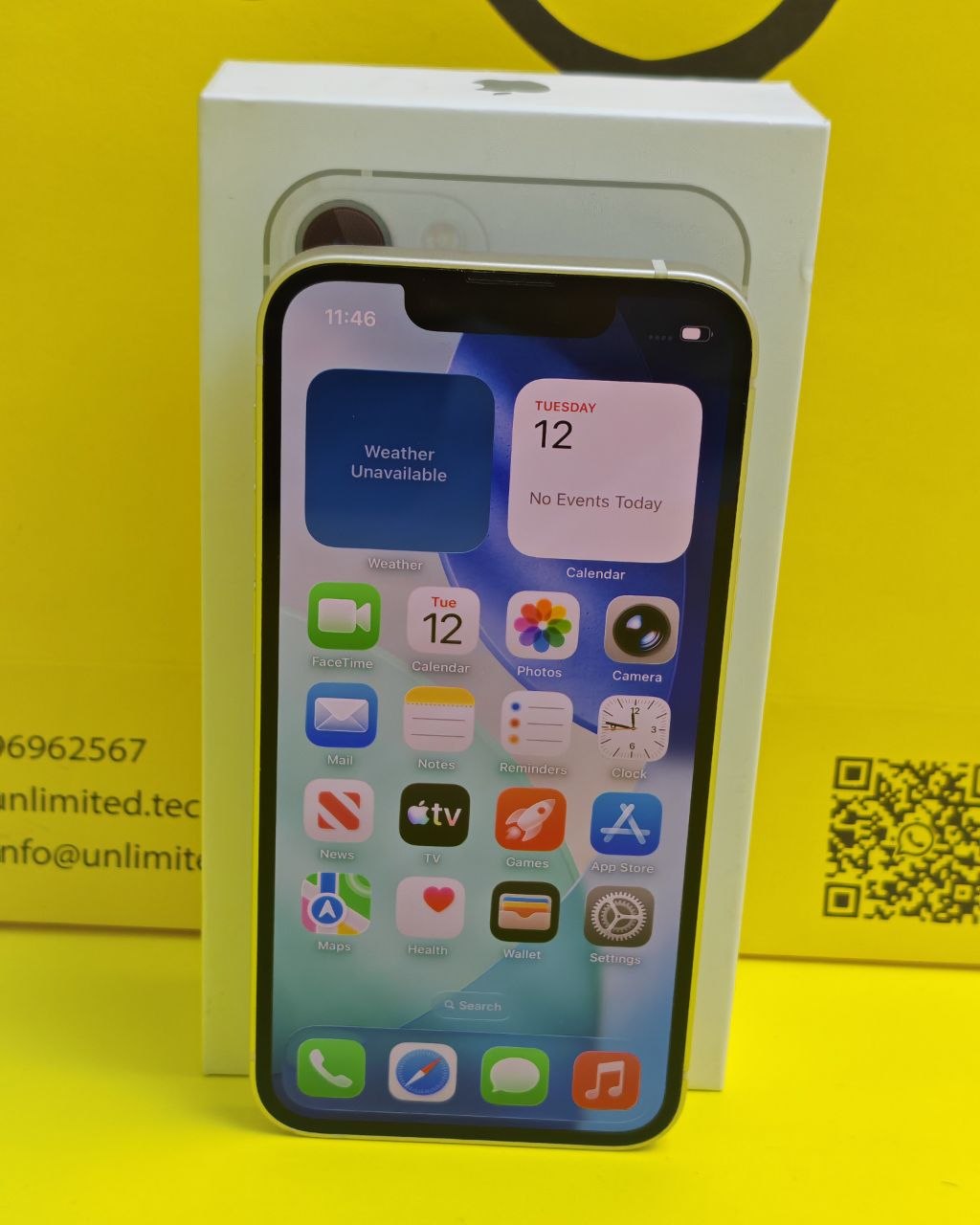 iPhone 13 Mini 128GB Starlight – Battery 85% Used Like New