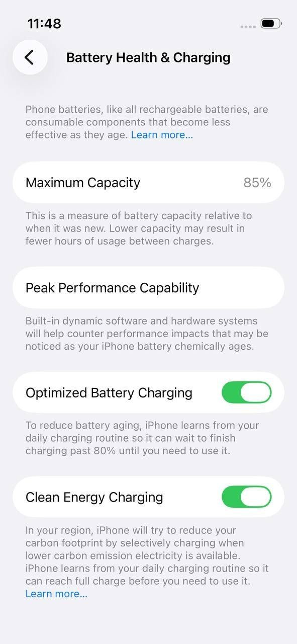 iPhone 13 Mini 128GB Starlight – Battery 85% Used Like New