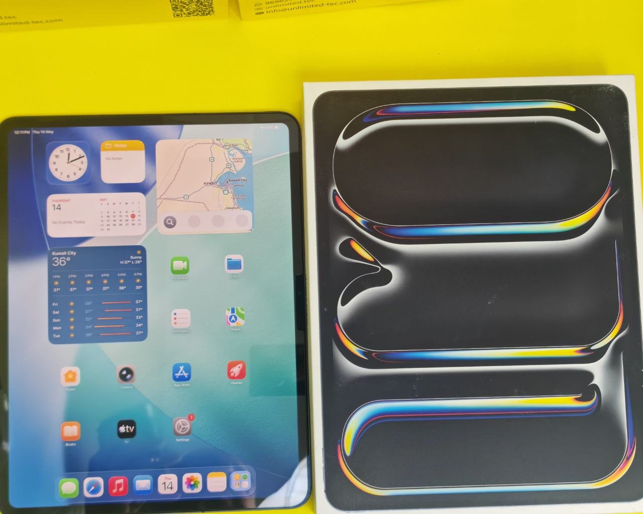 iPad Pro 13 M5 Black Cellular 100% (7 Cycles) Original With Box In Box