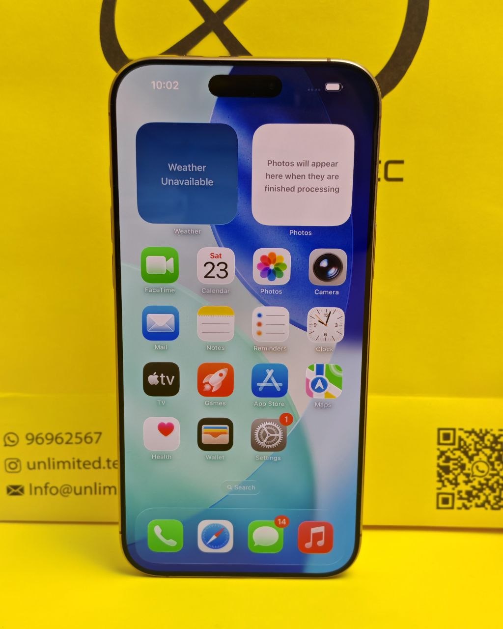 iPhone 16 Pro Max 256GB Desert Titanium 91% Original No Box Included