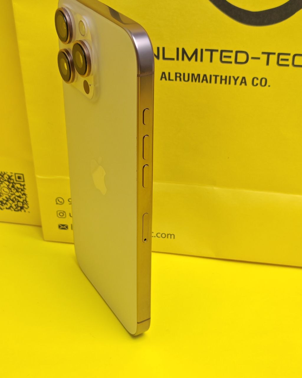 iPhone 16 Pro Max 256GB Desert Titanium 91% Original No Box Included