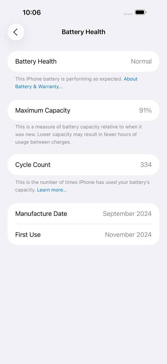 iPhone 16 Pro Max 256GB Desert Titanium 91% Original No Box Included