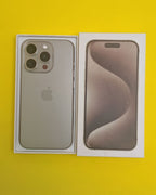 iPhone 15 Pro 256GB Natural Titanium – Battery 85% Used Like New