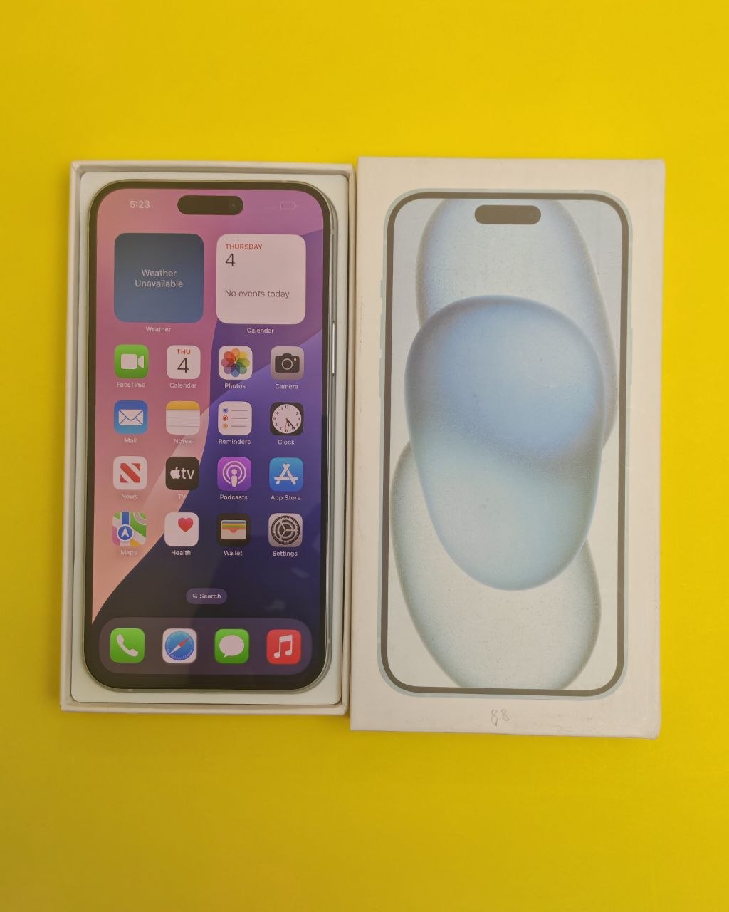 iPhone 15 Plus 256GB Blue – Battery 88% Used Like New