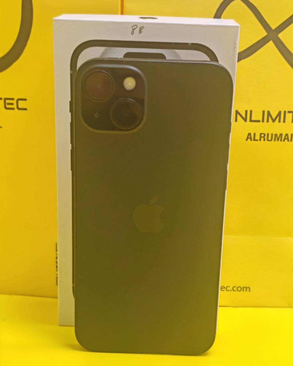 iPhone 15 Plus 256GB Black – Battery 88% Used Like New