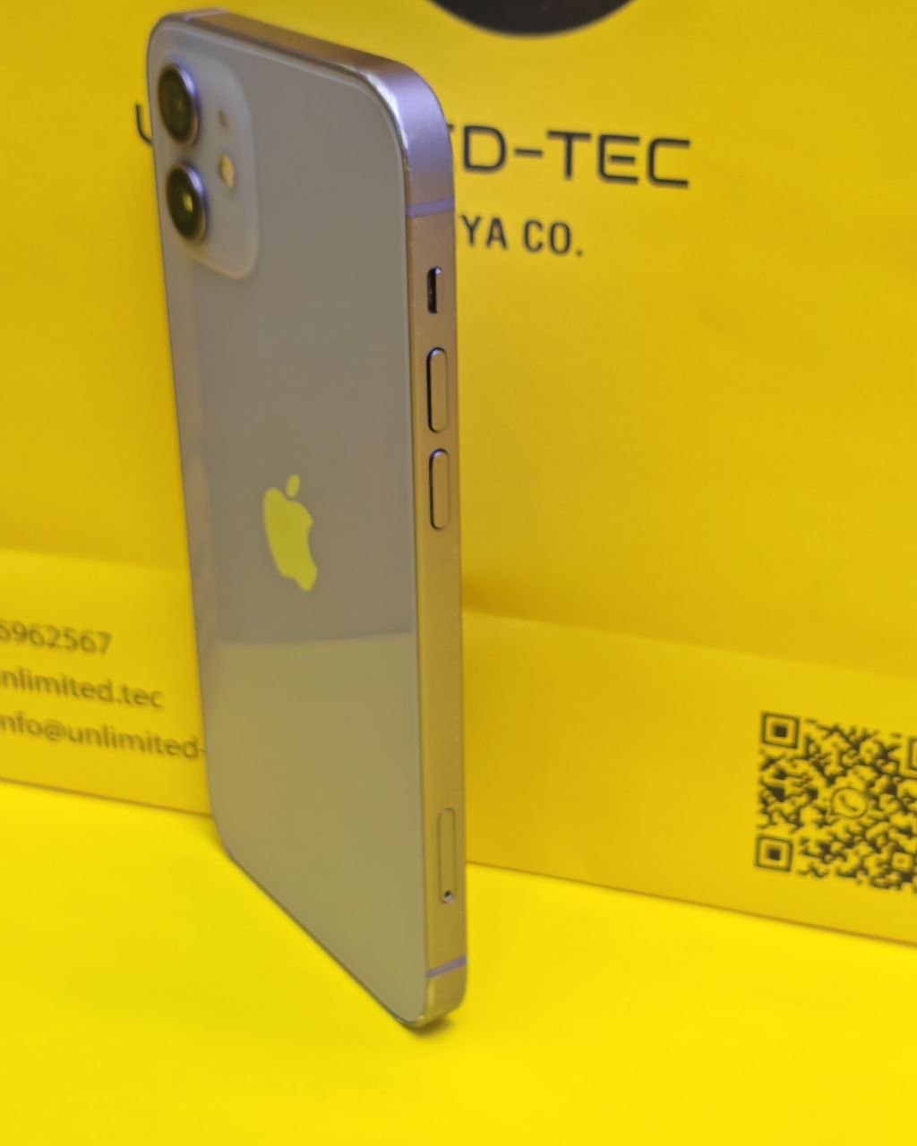 iPhone 12 128GB Purple – Battery 81% Used Clean