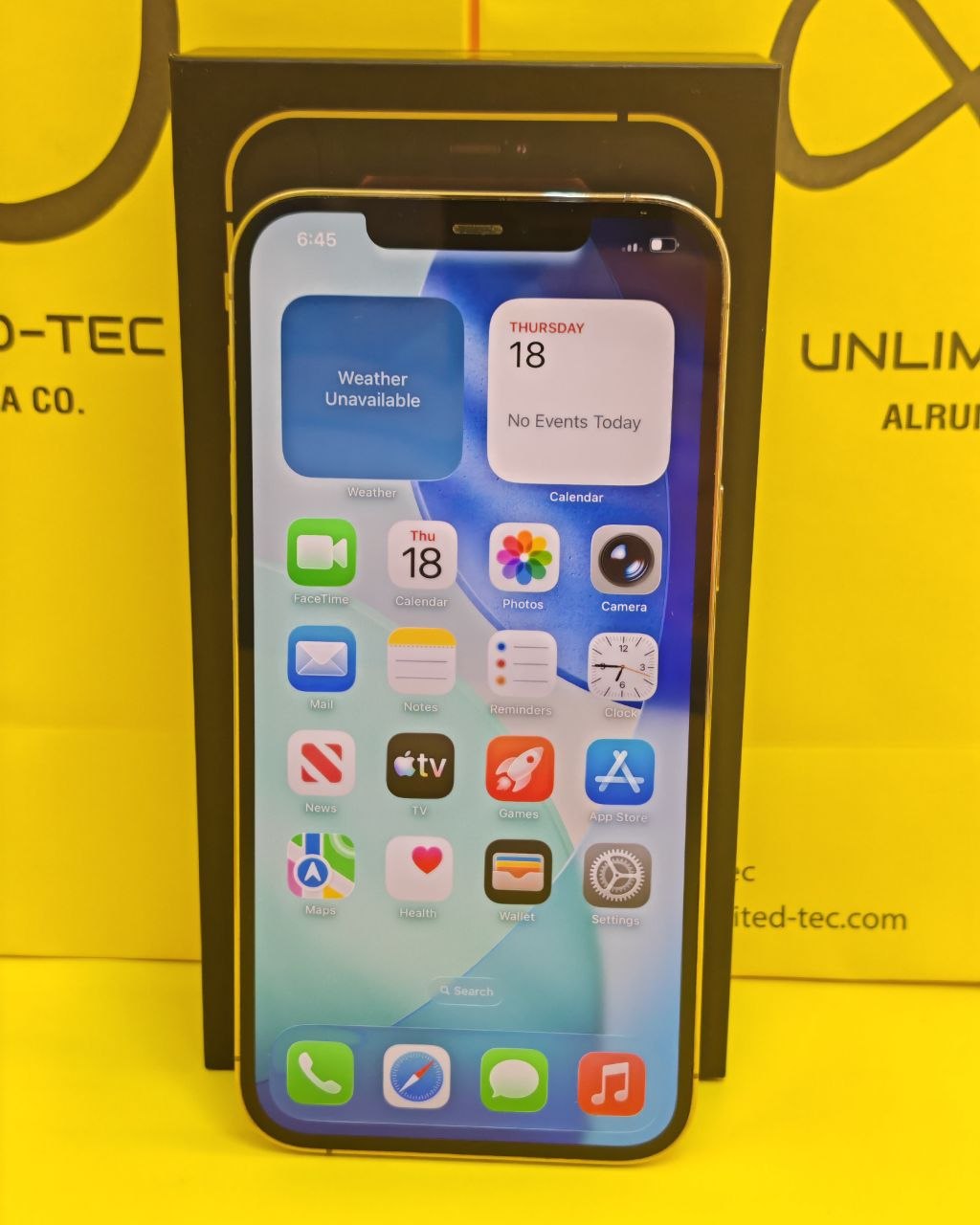 iPhone 12 Pro Max 512GB Gold – Battery 83% Used Like New