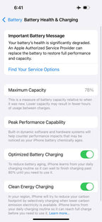 iPhone 14 Pro 512GB Silver – Battery 78% Used Like New