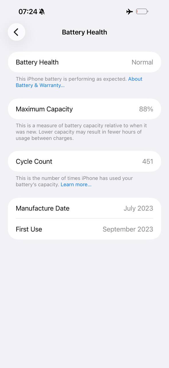 iPhone 15 Pro Max 256GB Blue – Battery 88% Used Like New
