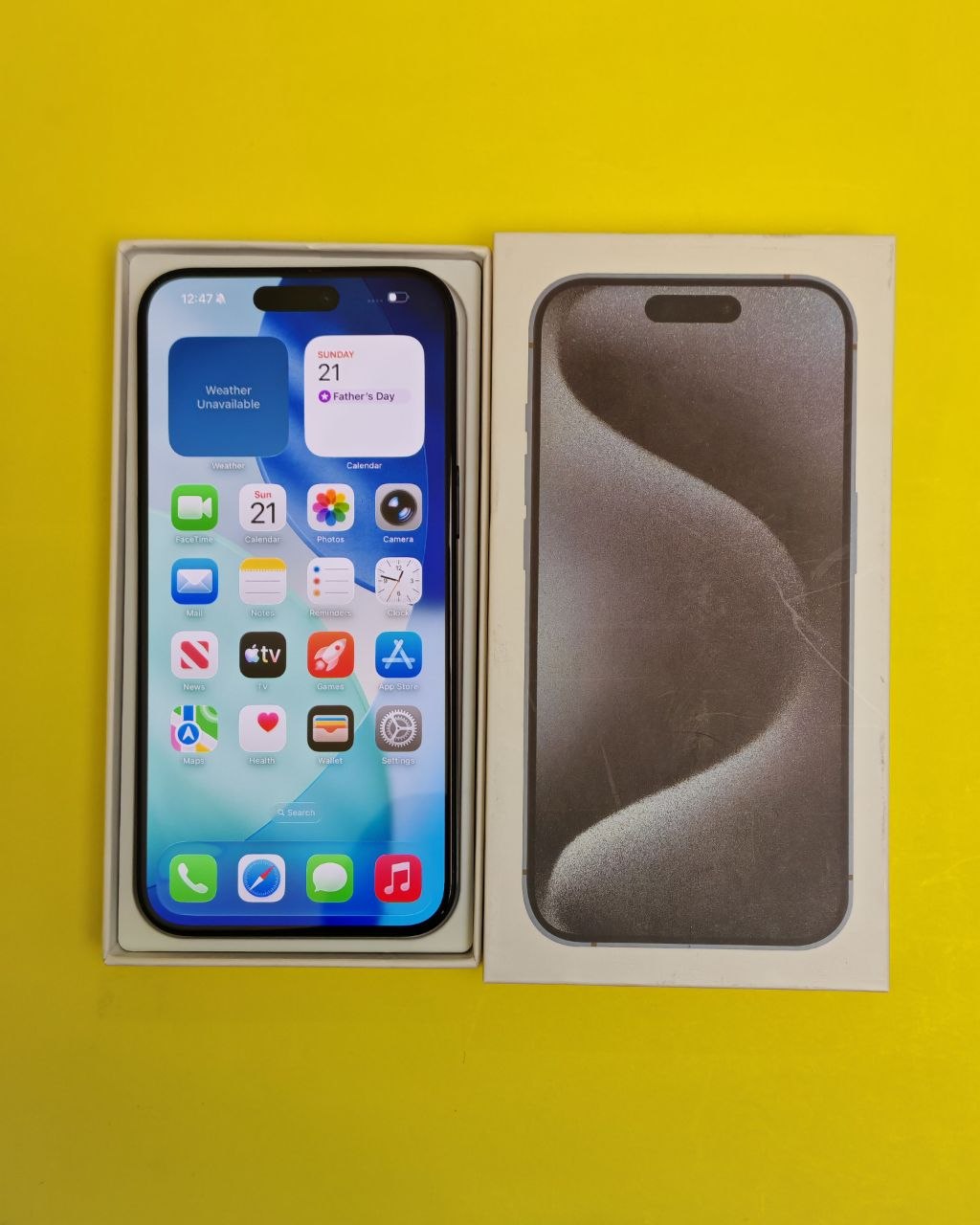 iPhone 15 Pro Max 256GB Blue – Battery 97% Used Like New